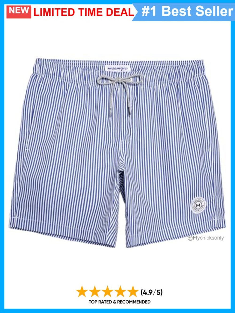 Mens Quick Dry Swim Trunks 7" Board Shorts Mesh Lined Beach Pool Shorts